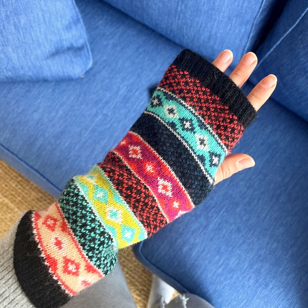 Missoni for Target Multicolor Knit Fingerless Gloves